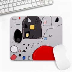 Playful Abstraction Large Mousepads by Valentinaart