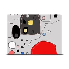 Playful Abstraction Plate Mats