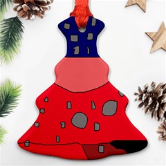 Playful Abstraction Ornament (christmas Tree)