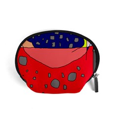 Playful Abstraction Accessory Pouches (small)  by Valentinaart