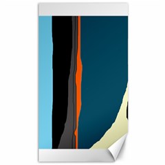 Colorful Lines  Canvas 40  X 72  