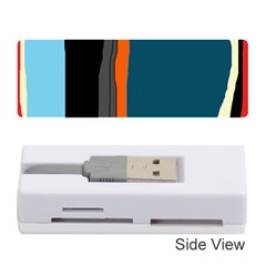 Colorful Lines  Memory Card Reader (stick)  by Valentinaart