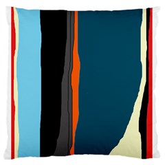 Colorful Lines  Standard Flano Cushion Case (one Side)