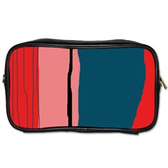 Decorative Lines Toiletries Bags 2-side by Valentinaart