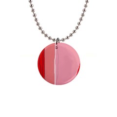 Red And Pink Lines Button Necklaces by Valentinaart