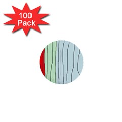 Decorative lines 1  Mini Buttons (100 pack) 