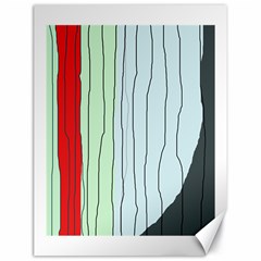 Decorative lines Canvas 18  x 24  