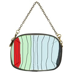 Decorative lines Chain Purses (One Side) 