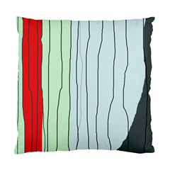 Decorative lines Standard Cushion Case (One Side)