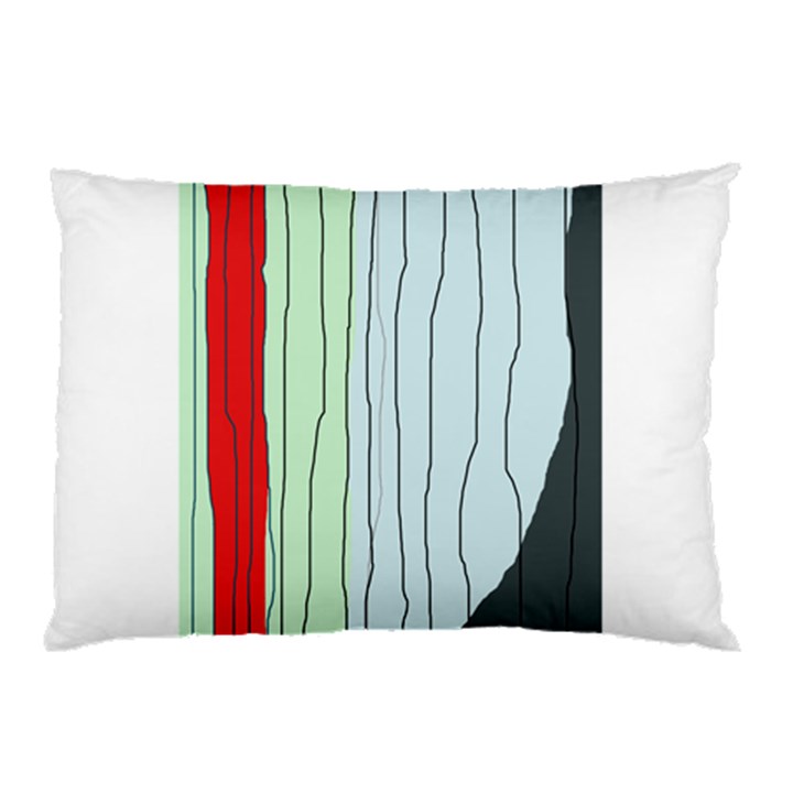 Decorative lines Pillow Case