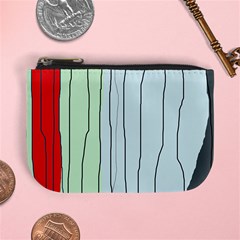 Decorative lines Mini Coin Purses