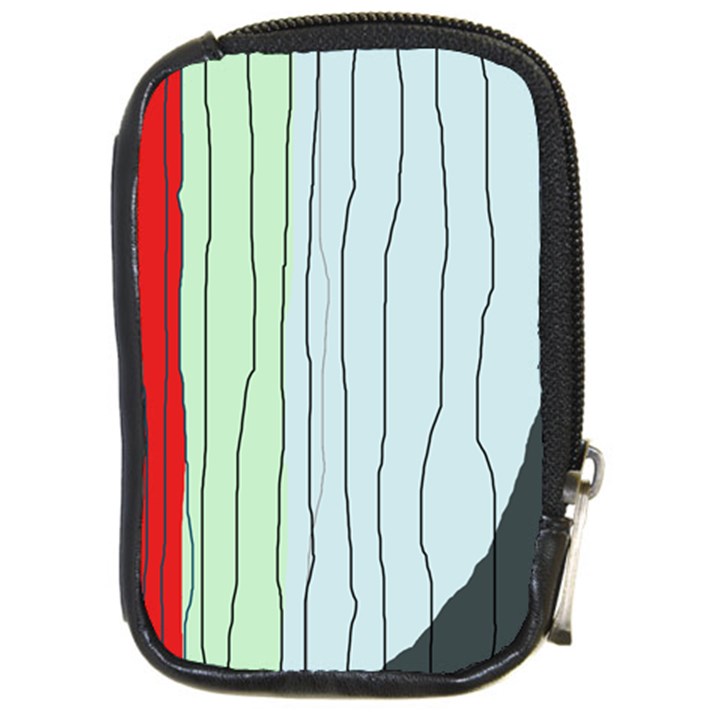 Decorative lines Compact Camera Cases