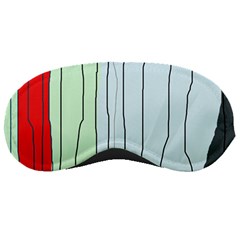 Decorative lines Sleeping Masks