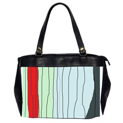 Decorative lines Office Handbags (2 Sides) 