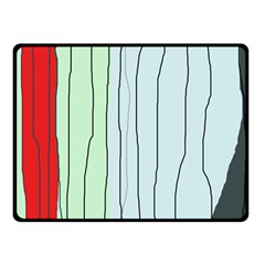 Decorative lines Fleece Blanket (Small)