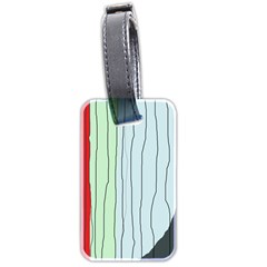 Decorative lines Luggage Tags (Two Sides)