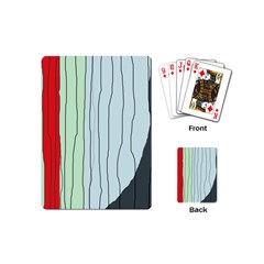 Decorative lines Playing Cards (Mini) 