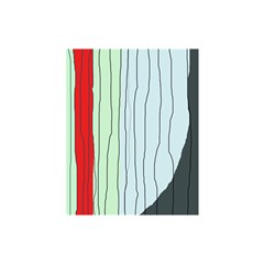 Decorative Lines Shower Curtain 48  X 72  (small)  by Valentinaart