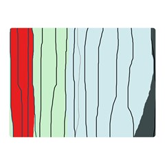 Decorative Lines Double Sided Flano Blanket (mini)  by Valentinaart