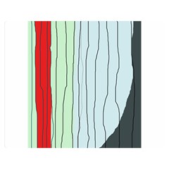 Decorative lines Double Sided Flano Blanket (Medium) 