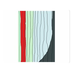 Decorative lines Double Sided Flano Blanket (Large) 