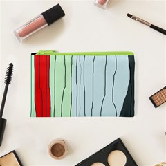 Decorative lines Cosmetic Bag (XS)