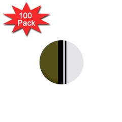 Elegant Lines 1  Mini Buttons (100 Pack) 