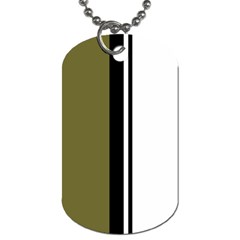 Elegant lines Dog Tag (Two Sides)