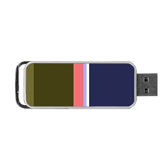 Decorative Lines Portable Usb Flash (two Sides) by Valentinaart