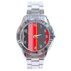 Optimistic lines Stainless Steel Analogue Watch