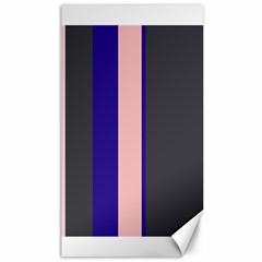 Purple, Pink And Gray Lines Canvas 40  X 72   by Valentinaart