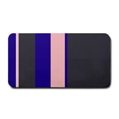 Purple, Pink And Gray Lines Medium Bar Mats by Valentinaart