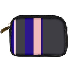 Purple, Pink And Gray Lines Digital Camera Cases by Valentinaart