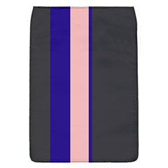 Purple, Pink And Gray Lines Flap Covers (s)  by Valentinaart