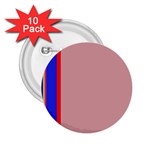 Pink elegant lines 2.25  Buttons (10 pack)  Front