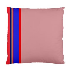 Pink elegant lines Standard Cushion Case (Two Sides)