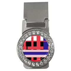 Red abstraction Money Clips (CZ) 