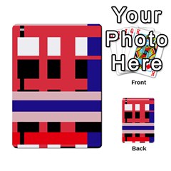 Red abstraction Multi-purpose Cards (Rectangle) 