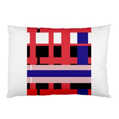 Red abstraction Pillow Case