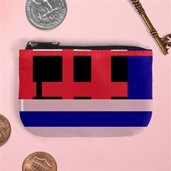 Red abstraction Mini Coin Purses