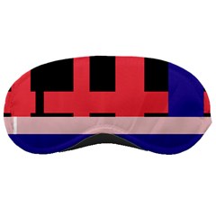 Red abstraction Sleeping Masks