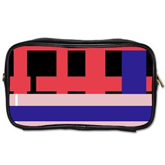 Red abstraction Toiletries Bags