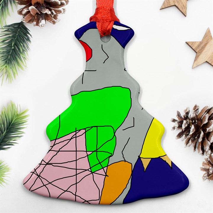 Crazy abstraction Ornament (Christmas Tree)