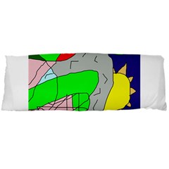 Crazy Abstraction Body Pillow Case Dakimakura (two Sides) by Valentinaart