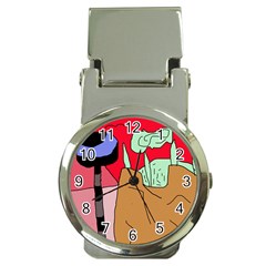 Imaginative Abstraction Money Clip Watches by Valentinaart