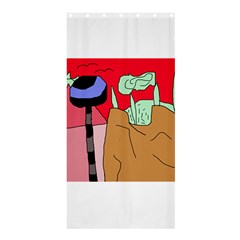 Imaginative Abstraction Shower Curtain 36  X 72  (stall)  by Valentinaart