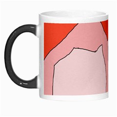 Red Landscape Morph Mugs by Valentinaart