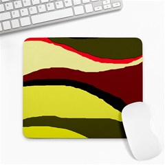 Decorative Abstract Design Large Mousepads by Valentinaart