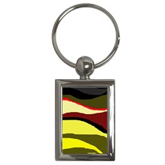 Decorative Abstract Design Key Chains (rectangle)  by Valentinaart