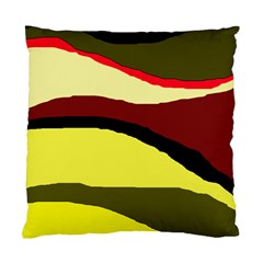 Decorative Abstract Design Standard Cushion Case (one Side) by Valentinaart